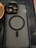 魔杰乐 适用苹果17promax手机壳磁吸充电iPhone16promax手机保护套沙漠色全包防摔软胶肤感磨砂简约轻奢 磁吸黑色【莱卡系列-金属镜头圈】 iPhone14ProMax 实拍图