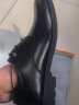 卡帝乐鳄鱼（CARTELO）英伦牛皮商务正装休闲男士低帮系带皮鞋男511  黑色 44 实拍图