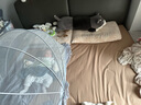 贝肽斯婴儿蚊帐罩床上宝宝蚊帐免安装可折叠儿童床婴儿车全罩式防蚊精选 冰川灰-全网款 大号-建议0-5岁 实拍图