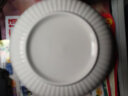 肃匠餐具家用套装碗盘简约米饭碗盘套装纯白釉下彩陶瓷碗微波炉用 6英寸碗(山田) 4头 晒单实拍图