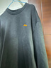 李宁（LI-NING）卫衣男女同款衣服春秋季运动潮流系列套头圆领宽松外套运动服饰 标准黑 XL 实拍图