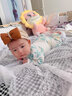 优奇婴儿衣服宝宝纯棉护肚内衣套装春款新生儿睡衣秋衣秋裤分体两件套 春秋【纯棉柔软】印花绿 66 实拍图