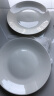 洁雅杰陶瓷牛排盘家用菜盘子10英寸欧式西餐盘酒店商用微波炉可用2只装 实拍图