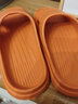 DMPD  凉拖鞋男士新款踩屎感舒适防滑休闲居家厚底情侣浴室凉拖鞋女 焦糖 36-37 适合35-36 实拍图