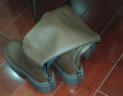百思图冬商场新款英伦加绒骑士靴不过膝厚底女长筒靴MDC21DG3 棕色 38 实拍图
