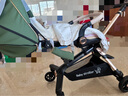 QULEBEAR遛娃神器双向轻便可折叠高景观宝宝溜娃可坐可躺手推婴儿车尊贵黑 实拍图