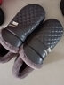 奥康（Aokang）男士棉拖鞋包跟秋冬季室内居家用情侣毛绒保暖防滑防水棉鞋女冬天 灰色 46-47 【适合45-46码】 实拍图