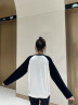 MO&Co.2024春新品绵羊毛山羊绒混纺美式复古宽松毛衣MBD1SWTT01 米白色 S/160 晒单实拍图
