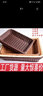 仿藤编织篮零食展示筐市陈列水果篮子藤编面包篮收纳筐 45*35*8浅咖 实拍图