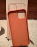 MUJI MUJI 再生TPU 手机壳 苹果iphone14手机壳 苹果手机壳 多巴胺 iphone 14 橙色 实拍图