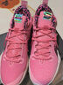 李宁 闪击8Premium男鞋篮球鞋beng科技轻便透气支撑专业实战运动鞋 竺葵粉(119款)-2 43.5 实拍图