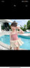 梵迪拉（F.DYRAA）儿童泳衣女童连体公主裙女孩女宝婴幼儿宝宝游泳衣32643粉色L 晒单实拍图
