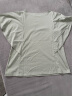 无印良品（MUJI）女式凉感防紫外线罩衫T恤防晒衣服女款夏季夏日 BB2PBA4S 浅绿色 M （160/84A） 晒单实拍图