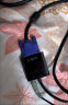晶华HDMI转VGA线转换器（音频+供电高清视频转接头电脑笔记本机顶盒连接显示器投影仪线黑色Z912 实拍图