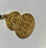 六福珠宝足金吉祥福禄葫芦黄金吊坠实心含挂绳 计价 F63TBGN0012 9.17克(含工费514元) 实拍图