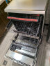 AEG欧洲原装进口14套大容量家用全自动洗碗机独立嵌入式两用 卫星喷淋 自动开门烘干 FFB52910ZM 银色 实拍图