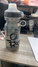 洛克兄弟（ROCKBROS） 自行车水壶架PC塑料超轻山地车水壶架骑行水杯支架骑行装备 黑色+透明水壶600ml（送防尘盖） 实拍图