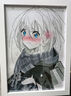 维佳实木a4画框墙面装饰画框木质海报油画外框装裱框挂墙展示a3相框 白色【实木外框】 A4摆挂两用-可放21*29.7厘米 实拍图