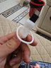 康健J时代硅胶数据线保护套充电线防折断保护壳苹果安卓充电器头防断裂 双头type-c数据线保护套(白色) 实拍图