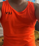 力为（Leevy）健身跑步衣运动男夏季训练衣服速干晨跑无袖篮球背心装备宽松t恤 荧光橙（背心） XL 实拍图