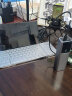 HUKE 折叠键盘蓝牙便携 无线键盘鼠标套装手机平板笔记本台式机电脑办公远程云电脑触摸板数字键鼠迷你 666MAX三蓝牙2.4G数控一体键盘 银色 晒单实拍图