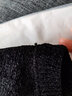 罗蒙（ROMON）雪尼尔圆领加绒加厚针织衫男士秋冬款中青年保暖宽松打底衫毛线衣 3Z5340011黑色【雪尼尔】 L (175) (建议120-140斤) 实拍图