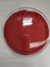 【全网低价 买贵双倍赔】西玛（SIMAA）80mm 快干印台印泥 财务办公用品 红色圆形透明外壳 9801 实拍图