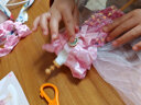 鑫思特（XST）儿童服装设计玩具手工diy材料包女孩时装布料女童公主6岁生日六一儿童节礼物 实拍图