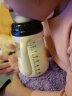 NEVS吸管奶瓶大宝宝儿童学饮吸管杯1-2-3岁婴幼儿喝水牛奶杯6个月以上 240ml蒙格米【吸嘴+奶嘴】0月+ 实拍图