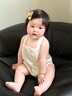 初生婴儿纯棉a类肚兜护肚子防着凉夏季薄款新生宝宝夏款护脐肚围 【纯棉护脐肚兜】蓝色 66码：6-12个月宝宝 晒单实拍图