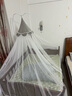 贝乐堡婴儿床蚊帐带支架对开门式儿童床宫廷落地蚊帐新生儿bb遮光蚊帐罩 加大款灰色【落地式/周长8m】 实拍图