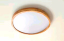 千帐灯LED吸顶灯客厅简约原实木日式榻榻米防蓝光无频闪北欧卧室过道灯 圆30CM【原木】24W 节能LED白光 实拍图