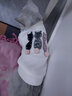 华元宠具（hoopet）猫咪衣服防掉毛幼猫小猫宠物德文猫猫冬季毛衣秋冬无毛猫保暖外套 三只猫2脚小外套（白） M：胸围35-40cm（建议约5-7斤） 实拍图