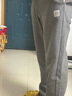 361°运动裤男士春秋季休闲卫裤直筒宽松裤子跑步针织长裤652334711D-3 实拍图