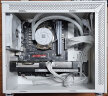 Thermaltake（Tt）钢影小钢炮 雪白 桌面迷你机箱电脑主机（双水冷位/支持MATX/钢化玻璃侧透/支持Type-C） 实拍图