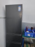 TCL新品家电 200升冰箱三开门 家用三门小型电冰箱三门节能低音冷冻冷藏柜 中门软冷冻 晶岩灰 R200L3-CZ 实拍图