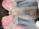 女童汉服古风连衣裙夏季2024女童中国风唐装褥裙女孩公主裙 粉红色 140（建议126-136cm7-8周岁） 晒单实拍图