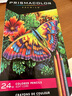 Prismacolor霹雳马彩色铅笔 彩铅笔 24色挂装油性大师级画笔套装绘画写生手绘美国三福霹雳马美术写生 实拍图