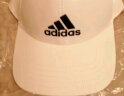 adidas经典舒适运动遮阳棒球帽子男女阿迪达斯官方 白/黑色 OSFW 晒单实拍图