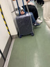 乌尼莫克（Uniamog）全铝镁合金行李箱登机箱小型旅行箱男出差拉杆箱女密码箱子大容量 探索蓝（豪华款 阳极氧化工艺） 20英寸 /可登机 第六代铝镁合金 实拍图