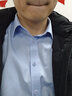 凡客诚品（VANCL）纯色商务正装男士免烫棉质休闲上衣白衬衣 长-蓝色 41 实拍图