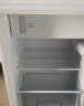 小吉(MINIJ)迷你复古小冰箱冷冻冷藏一体单门冰箱小型家用宿舍节能低噪 121CM-奶酪白 实拍图