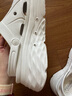 斯凯奇（Skechers）洞洞鞋夏季厚底沙滩凉鞋女外穿高级感包头踩屎感多巴胺泡泡鞋 白色/WHT 37 尺码偏大，建议选小一码 实拍图