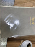 得力（deli）A5羊巴皮笔记本皮面本记事本子时尚印花系列120张BP103(浅棕） 实拍图