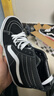 VANS范斯官方 经典款SK8-Hi经典款高街复古男鞋女鞋板鞋运动鞋 黑色 42 实拍图