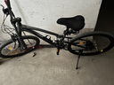 兰令软尾山地自行车成年人变速碟刹越野骑行男女学生双减震单车 影青釉【前后培林花鼓+软尾双减震+内走线】 27.5英寸(175-185cm身高) 30速 实拍图
