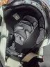 闲鸟电动车头盔新国标3c认证电瓶摩托车男女士半盔夏季安全帽双镜片309 实拍图