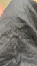 无印良品（MUJI）女式 麻混 弹力 直筒裙 长半身裙女春款裙子半裙 中长裙 女装 黑色 XL (165/74A) 实拍图