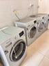 西门子（SIEMENS）小幸熨奢享版iQ500超氧套装 10公斤变频WG54K7D00W+WQ55K7U00W 小幸熨奢享版WG54K7D00W 实拍图