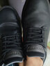 斯凯奇（Skechers）秋冬男鞋一脚蹬皮鞋休闲商务鞋舒适软底上班通勤鞋204702 全黑色/BBK 42 实拍图